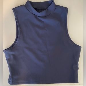 Paragon Crop Top | Deep Blue | Size L | Never been worn
